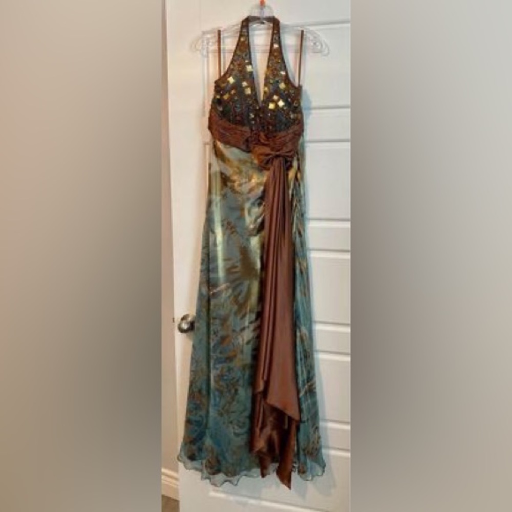 Floor length gown